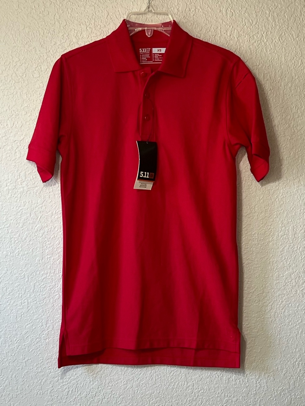5.11 Tactical Jersey Short Sleeve Polo Men’s Uniform School Work Wear NWT - XS